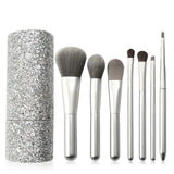 7pcs Makeup Brushes Set Diamond Brush Bucket Foundation Blush Beauty Tool