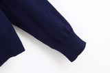 Chandails cardigans en tricot à boutonnage simple losange