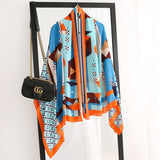 Écharpe châle en coton avec nœud papillon et rosette à la mode élégante pour femme, fille, 90 x 180