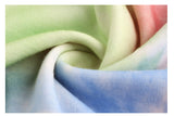 Casual Hooded Blouse Tie-dye Pocket Tops