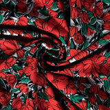 Long Sleeve Floral Print Lapel Shirt Midi Maxi Dress