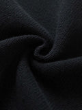 Black Diamond Lattice Knitting Sweater