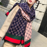 Écharpe chaude Cachemire Épais Châle Wrap pour Femmes Dames Filles 70x180
