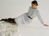 Polka Dot Shirred Frill Shoulder Pad Midi Dresses