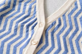 Camisoles courtes en tricot à boutonnage simple Débardeurs Chemisiers