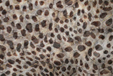 Mini-robes à lacets à boutonnage léopard à col en V
