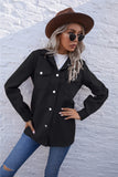 Lapel Single-breasted Lace-up Cardigans Outerwear