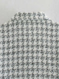 Woolen Single-breasted Lapel Contrast Coat Outerwear