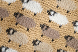 Pulls floraux à col haut et à boutonnage simple en tricot