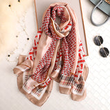 Fashion Warm Silk Scarf Shawl Wrap for Women Ladies Girls 90x180