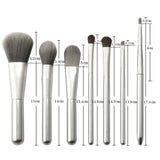 7pcs Makeup Brushes Set Diamond Brush Bucket Foundation Blush Beauty Tool