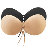 Invisible Bra Super Push Up Seamless Self-Adhesive Sticky Wedding Party Front Strapless Fly Bra