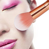 10pcs Diamond Rose Gold Makeup Brushes Powder Foundation Blush Blending Eyeshadow Lip Cosmetic Brush