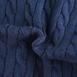 V-neck Knitting Lattice Crop Vest Sweater