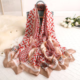 Fashion Warm Silk Scarf Shawl Wrap for Women Ladies Girls 90x180