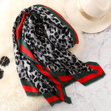 Mode Leapord chaud coton écharpe châle Wrap pour femmes dames filles 90 x 180