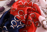 Fashion Contrast Long Silk Scarf Shawl Wrap for Women Ladies Girls 90x180