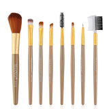 8pcs Makeup Brushes Set Powder Foundation Blush Blending Eyeshadow Lip Cosmetic Brush Beauty Tool