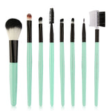 8pcs Makeup Brushes Set Powder Foundation Blush Blending Eyeshadow Lip Cosmetic Brush Beauty Tool