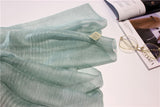 Real Silk Wool Long Scarf Shawl 90x200