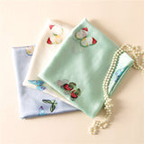 Butterfly Print Silk Scarf Silky Shawl Wrap for Women Ladies Girls 90x180