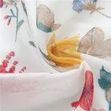 Châle écharpe en coton imprimé à franges avec pampilles pour femmes dames filles